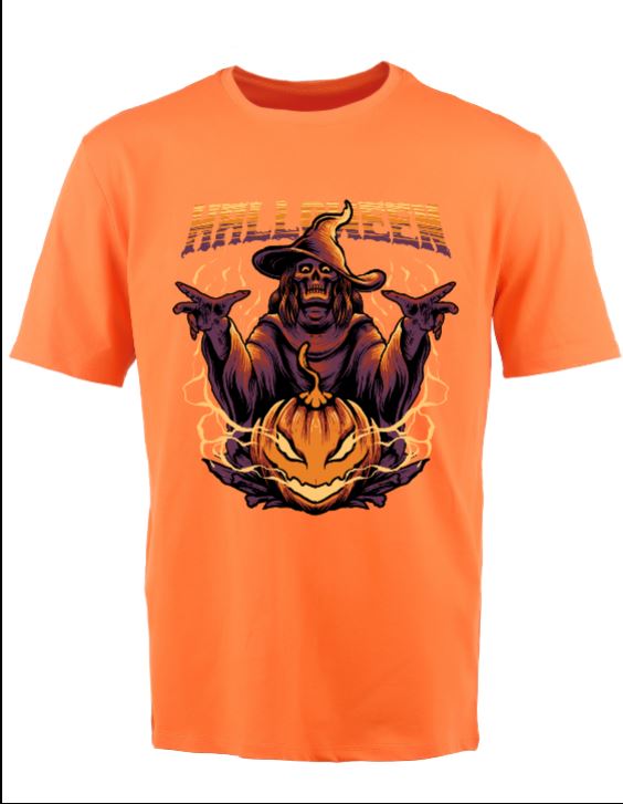 Custom Printed Shirts: Halloween Witch