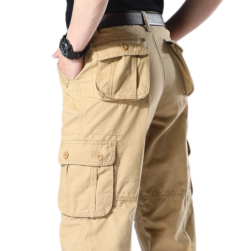 Men's Fashion Casual Multi-pocket Loose Wear-resistant Work Pants
