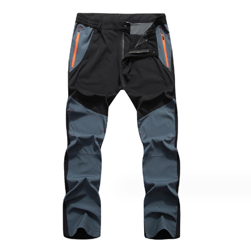 Men's Fashion Outdoor Breathable Waterproof Stretch Mountaineering Pants