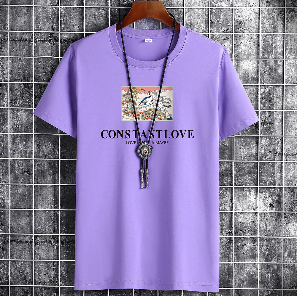 Men's Short-sleeved Underwear Loose Summer