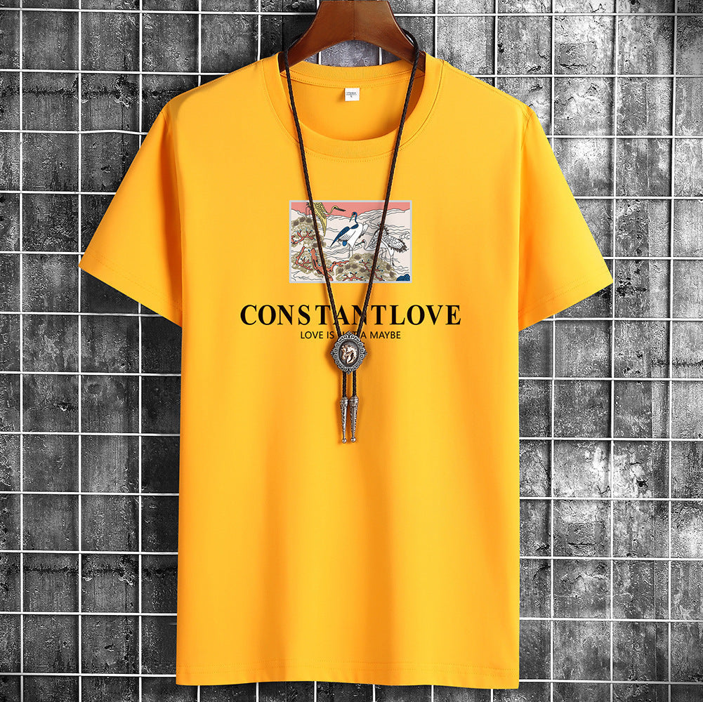 Men's Short-sleeved Underwear Loose Summer