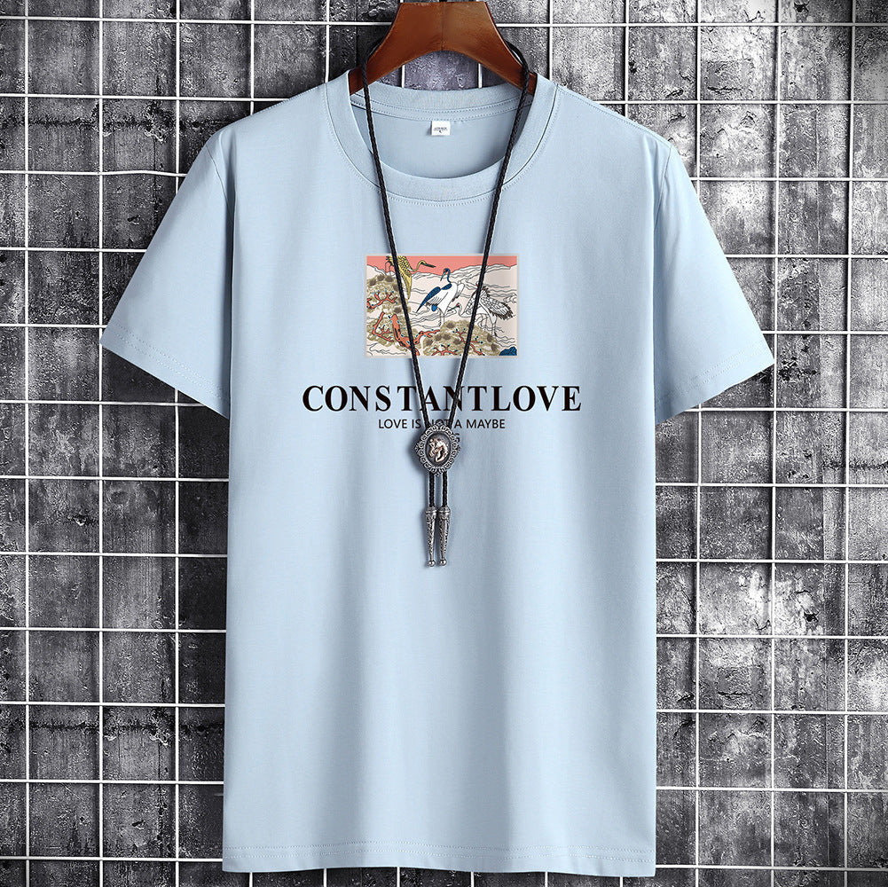 Men's Short-sleeved Underwear Loose Summer