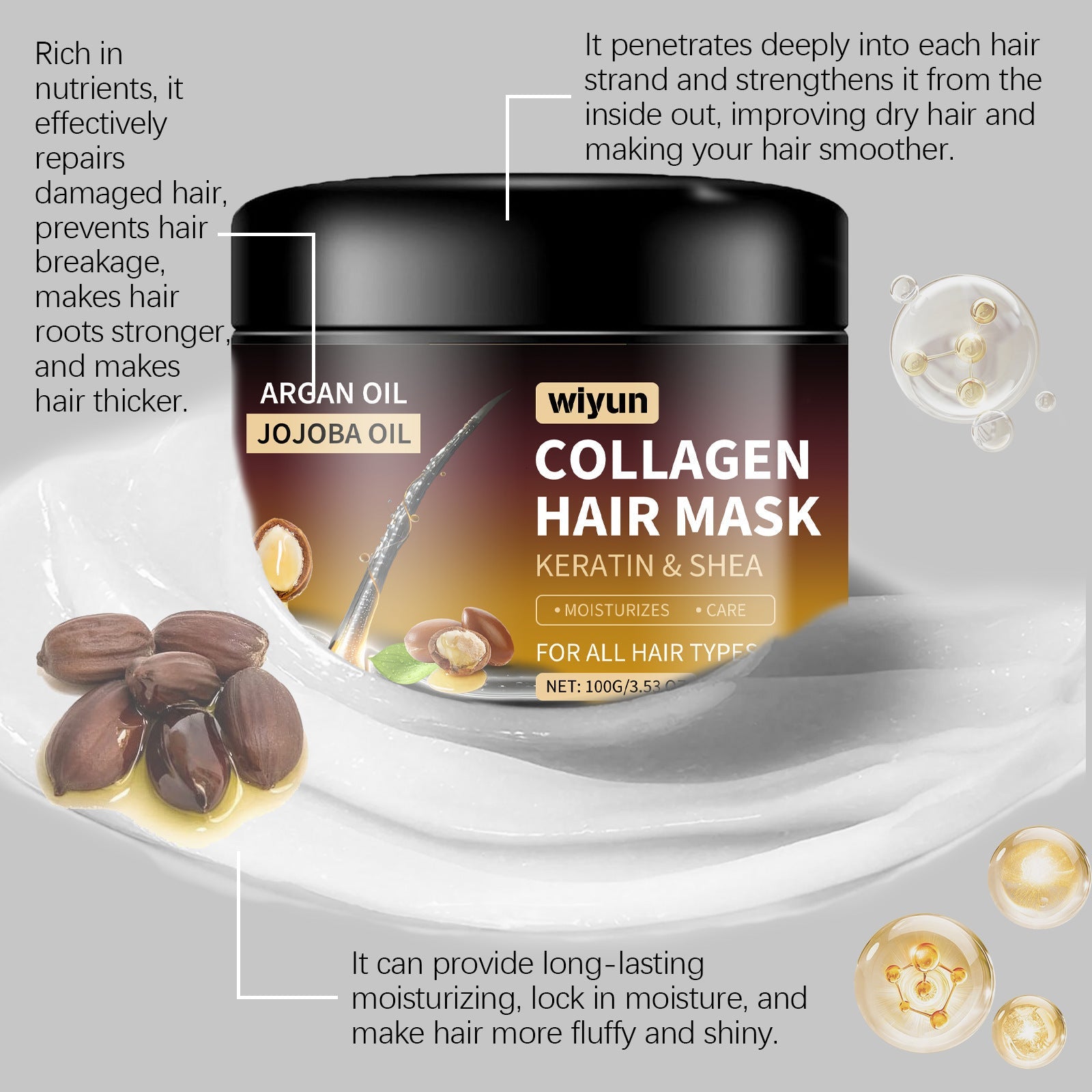 WIYUN - Collagen Hair Care Mask