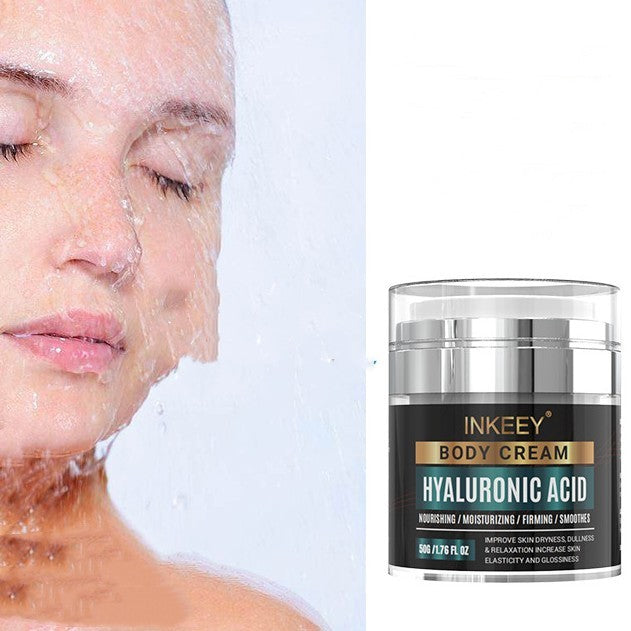 Inkeey - Hyaluronic Acid Body Cream Moisturizing And Anti-chapping