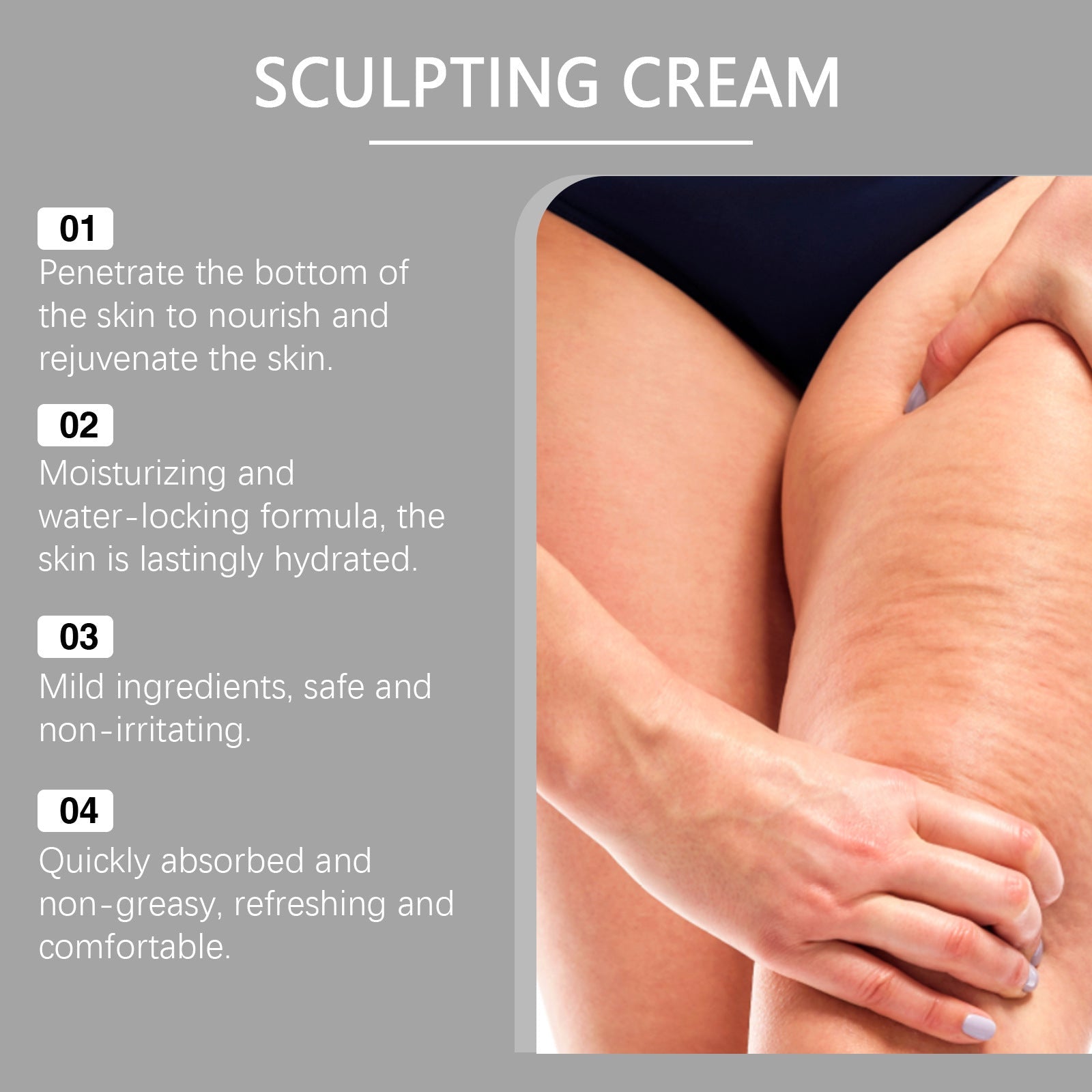 EELHOE - Body Skin Smooth Firming Nourishing Moisturizing Daily Massage Body Neck Cream