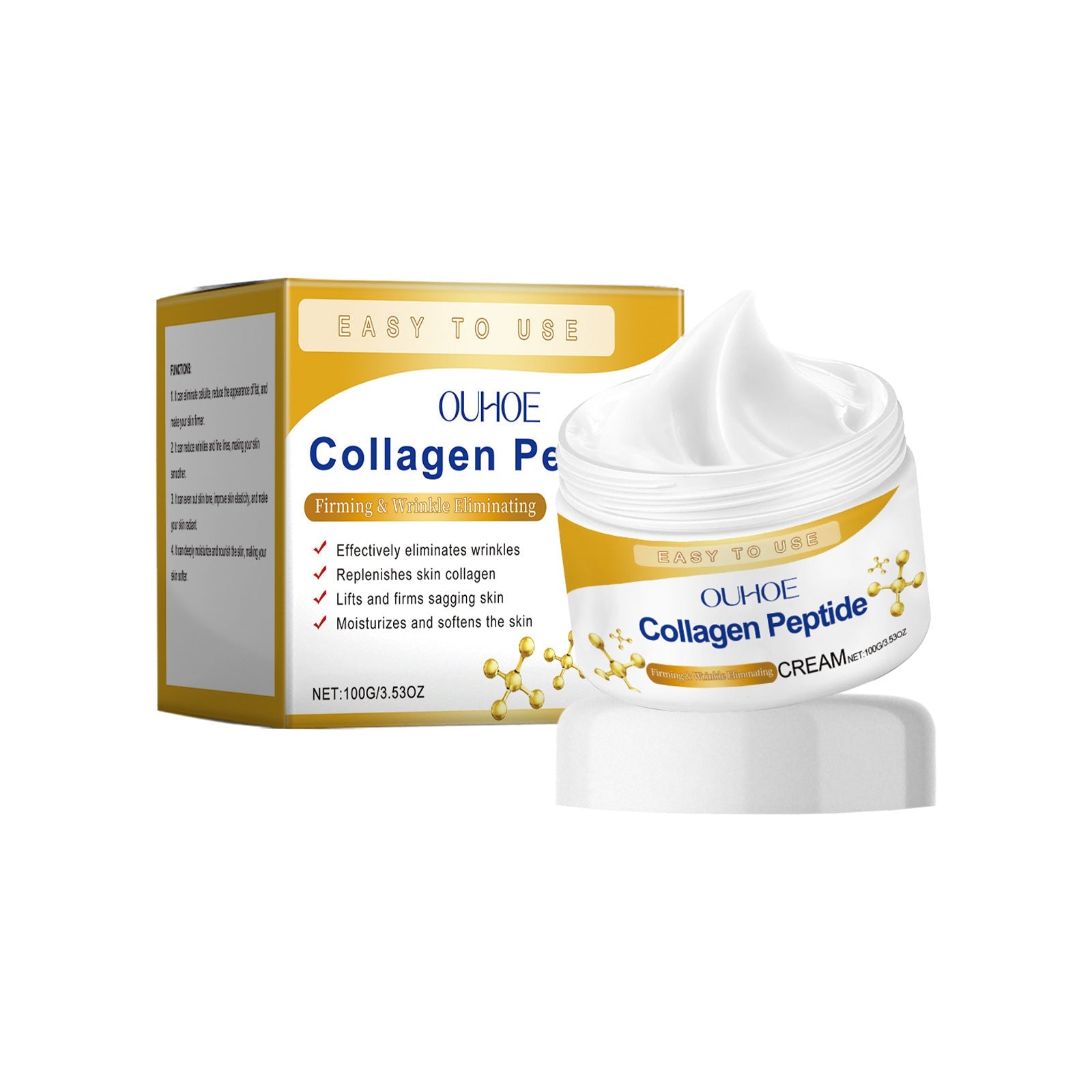 Ouhoe - Hydrating Nourishing Firming Skin Brightening Care Elastic Moisturizing Skin Rejuvenation Refreshing Body Cream