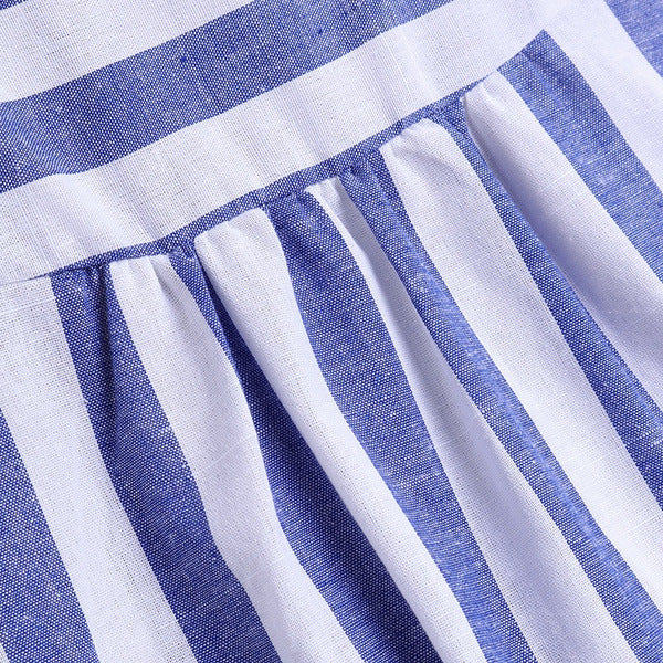 Girls Fashion Cotton Linen Shirt