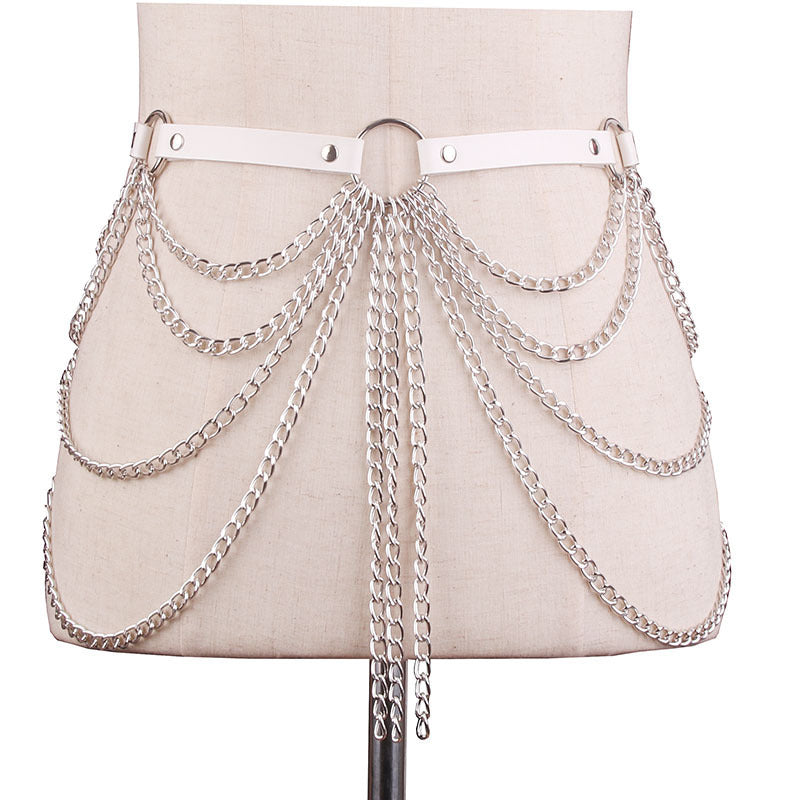 European And American PU Decoration Belt Multi-layer