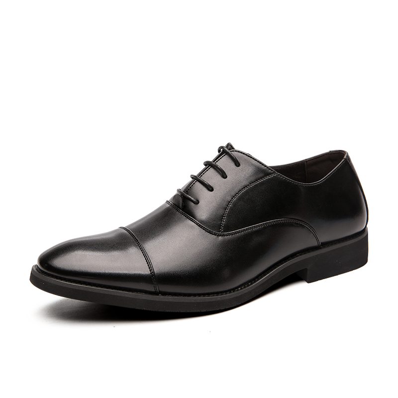 British Style Three-joint Men's Pointed Toe Shoes