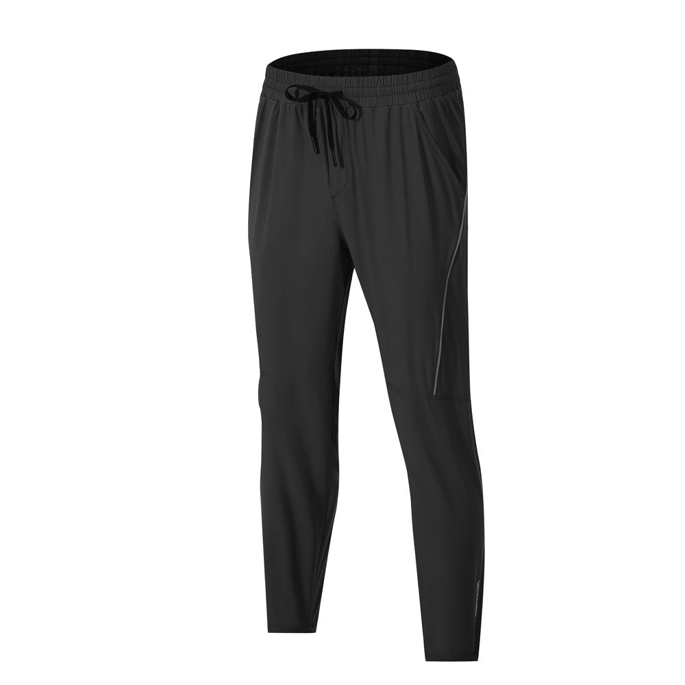 Quick-drying Nylon Ice Silk Stretch Breathable Sports Trousers