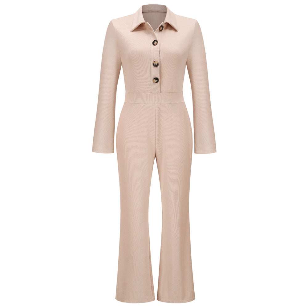 Women's Slim Fit Bodysuit High Waist Straight