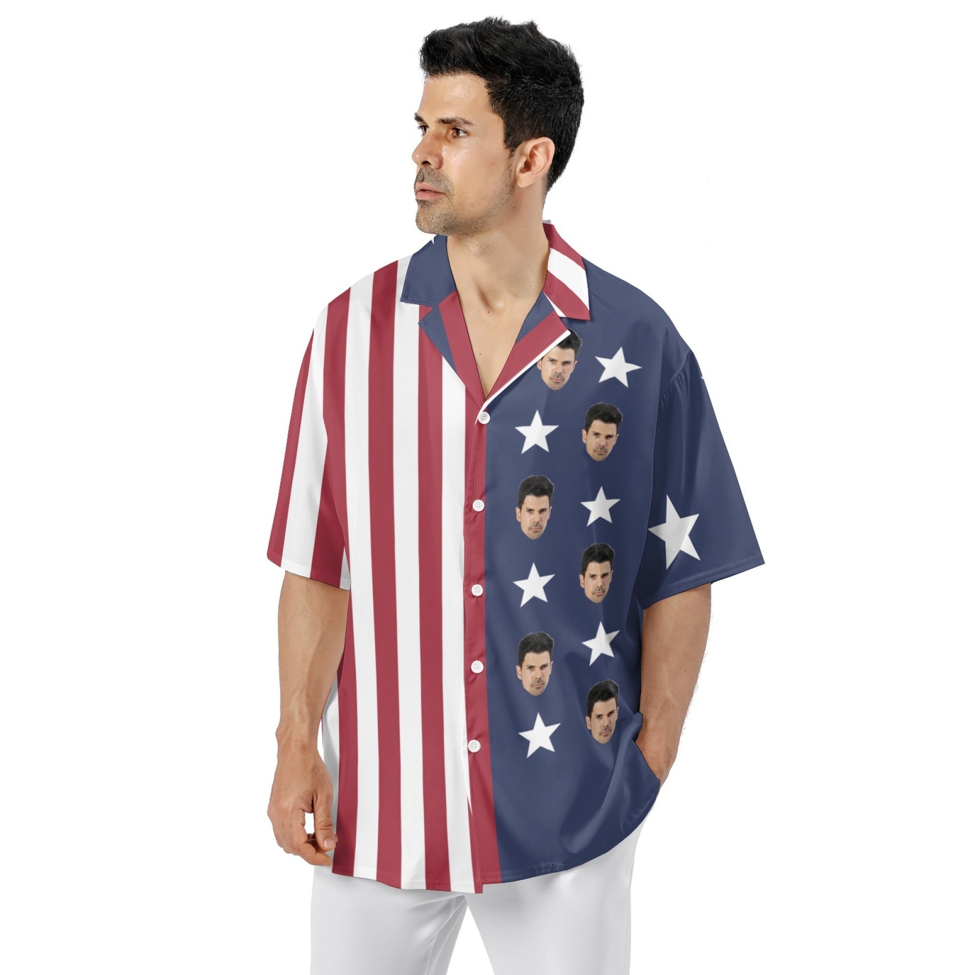 POD - Customized Face Print Shirt