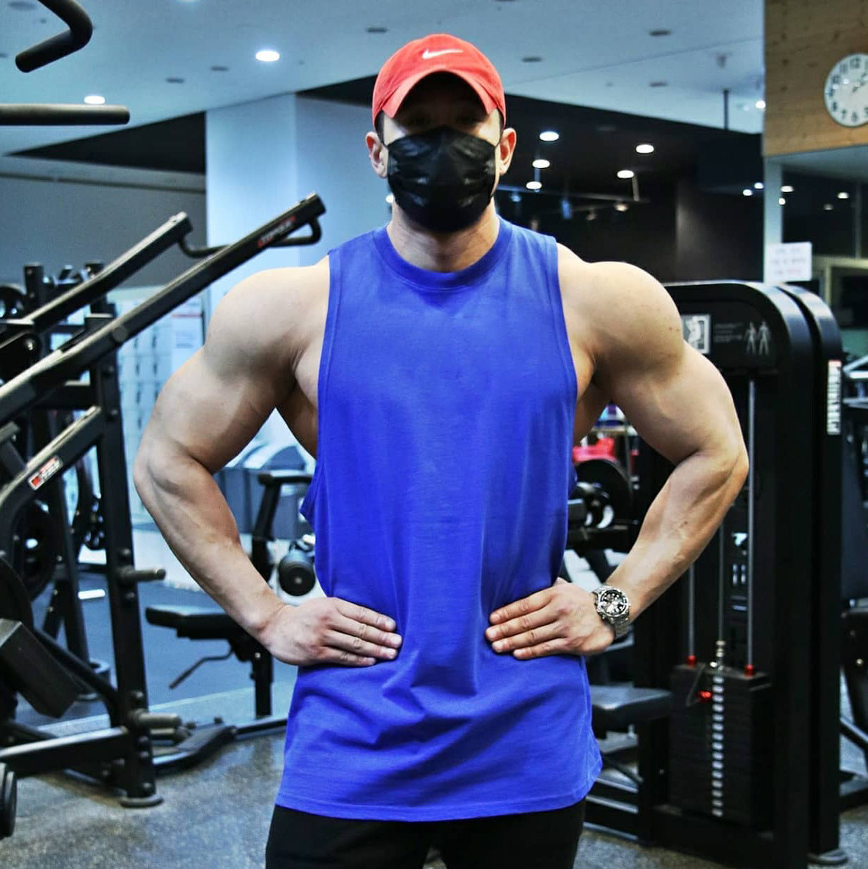 Sports Fitness Breathable Loose Men's Vest